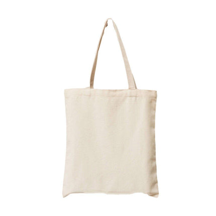 5PCS Canvas Tote Bag Cotton Blank DIY Shopping Shoulder Bags