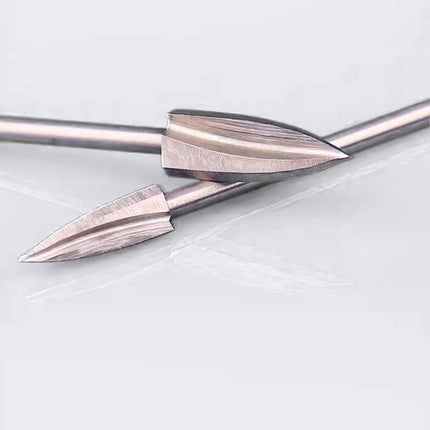 5Pcs Wood Carving Engraving Drill Bits Set Milling Cutter For Dremel Rotary Tool - Aimall