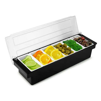 Multi Compartment Fruit Box Food Storage Container for Fresh Fruit Preservation