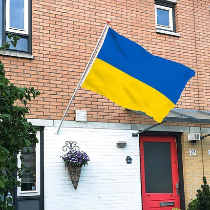 150x90cm Large Ukraine Flag 5*3FT Ukrainian National Outdoor Banner 2 Eyelets - Aimall