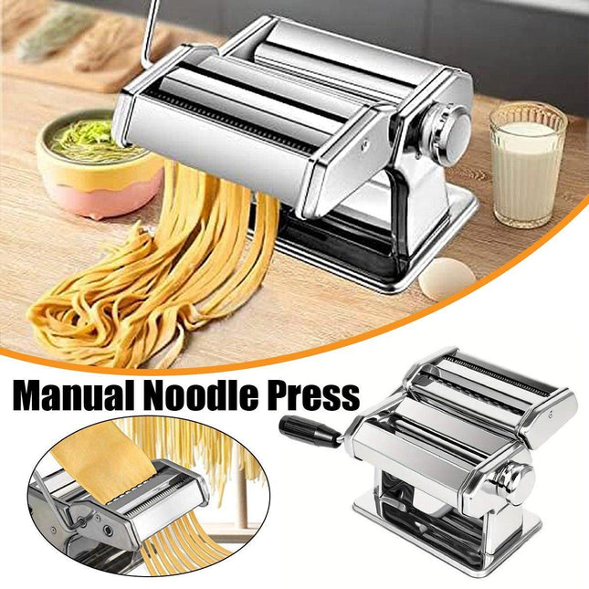 Manual Noodle Maker Dumpling Press Stainless Steel Noodle Machine Pasta Tool