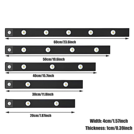 Ultra-Thin Intelligent LED Motion-Sensing Light Bar Rechargeable Strip Lamp