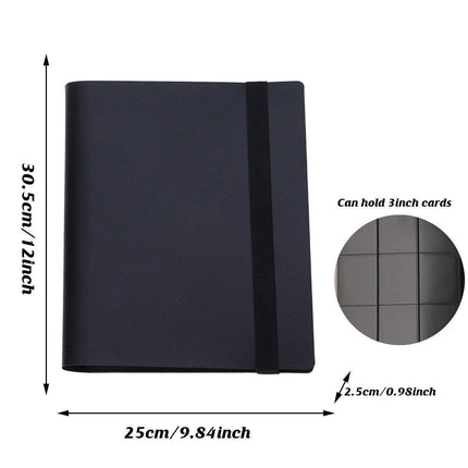 Large Capacity 3Inch Photo Album 360 Pockets Game Card Holder Collection Book