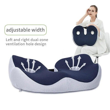 Office Chair Seat Cushion for Sedentary Support Comfort Pillow Pad Home Use