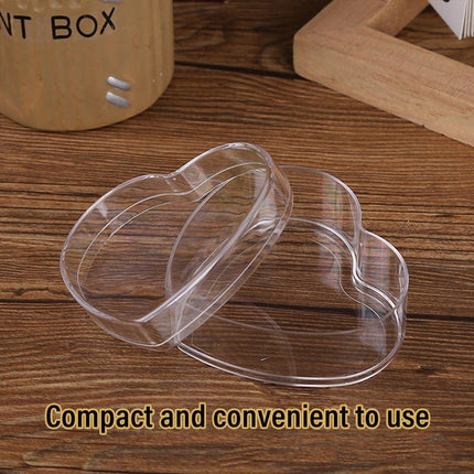 20pcs Heart Shaped Plastic Gift Packaging Boxes for Candy Jewelry and Favors