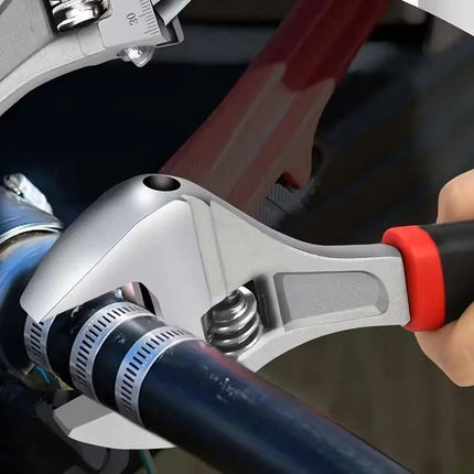 8inch 10inch 12inch Durable Chrome Vanadium Steel Rubberized Grip Adjustable Wrench