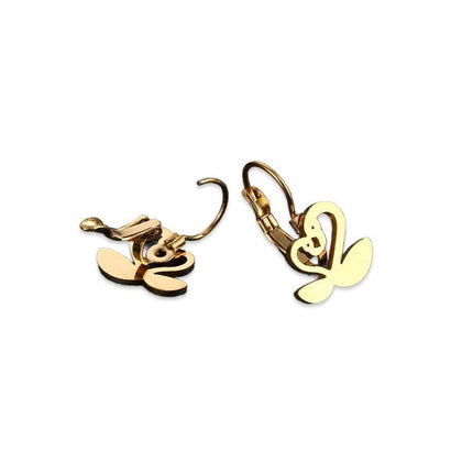 Women Stainless Steel Swan Earrings Bird Animal Dangle Charm Swans Gift Jewelry - Aimall