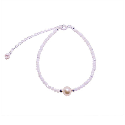 2mm Very Fine Pearl Bracelet Adjustable Strand Elegant Jewelry for Women Fashion