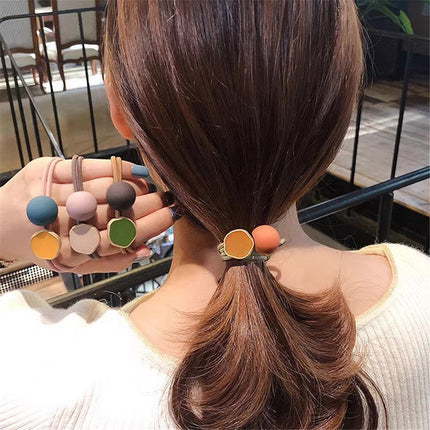 Fashion Head Rope Ins Hollow Rhinestone Hair Circle Fresh Women Hair