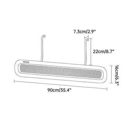 Wall Mounted Air Conditioner Deflector Adjustable Prevents Direct Blowing