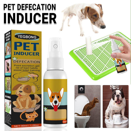 Pet Toilet Training Spray Inducer Dog Poops Cat Pee Urine Positioning Defecation - Aimall