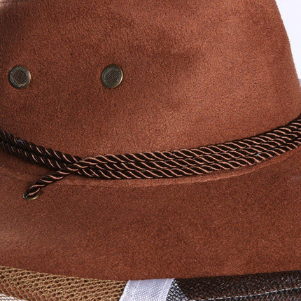 Beekeeping Buckle Denim Hat Bee Insect Face Protection Veil Net Breathable Tool