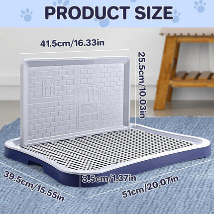 Pet Potty Training Pad Small And Medium-sized Dog Toilet Urinal Pee Tray - Aimall