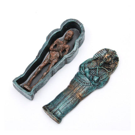 Mummy Aquarium Resin Craft Decoration for Fish Tank Aquascape Ornament Landscape