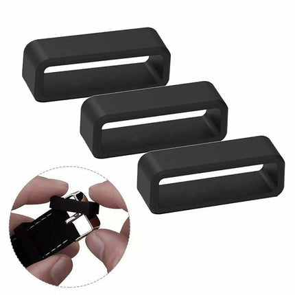 4/8pcs Watch Silicone Gel Ring Bracelet Rubber Bands for Men Women Fashion