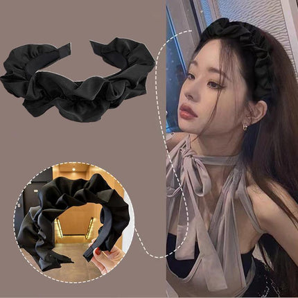 Casual Women Soft Hairband Wide Side Headband Hair Hoop Fashion Accessories - Aimall