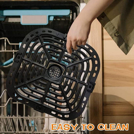 Air Fryer Accessories Set Steamer Sheet Grease Trap Grill Pan for Cooking