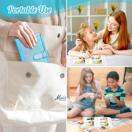 For Fujifilm Instax Mini 8 9 11 Photo Album 96 Pockets 3 Inch Card Organizer