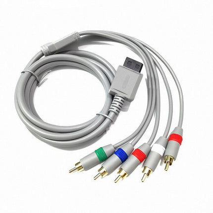 HDTV 5 RCA Component HD TV Audio Video Cable for Nintendo Wii amp WiiU U Console - Aimall