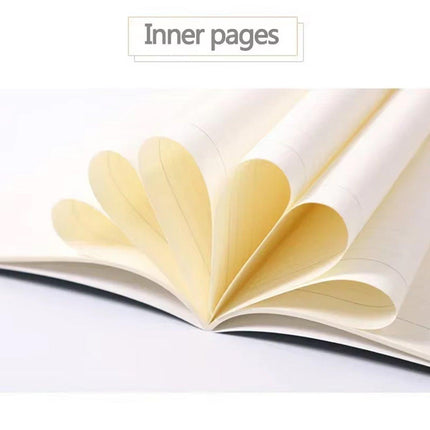 20pcs A5 Notebook Workbook Kraft Paper Notepad for School Office Writing Use
