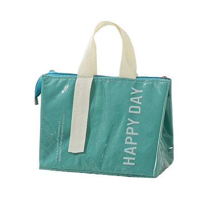 Large Capacity Lunch Bag Outdoor Picnic Aluminum Foil Portable Thermal Bag - Aimall