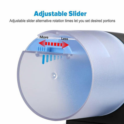 Adjustable Auto Fish Feeder Feeding Aquarium Tank Automatic Food Dispenser Timer - Aimall