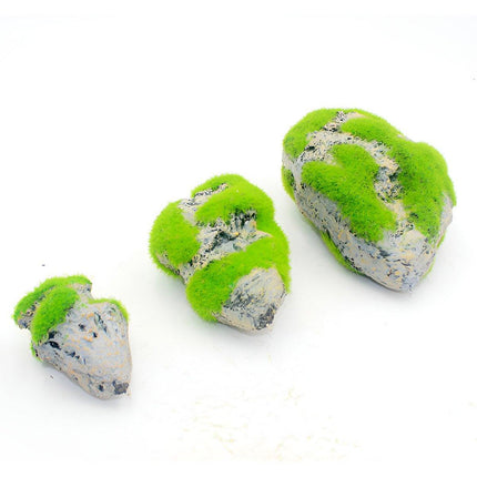Artificial Floating Stone Pumice with Moss Aquarium Decoration Aquatic Landscape