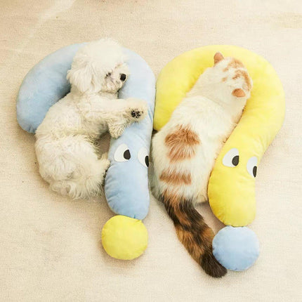Soft Plush Pet Pillow for Dogs Cats Sleeping Cuddle Pillow Comfort Cushion