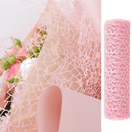 Chocolate wrapping paper rolls in four vibrant colors for flower and gift packaging