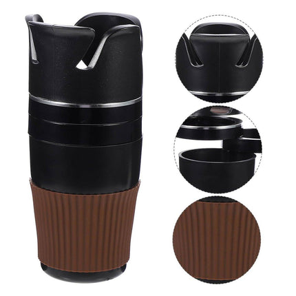 Multifunctional Car Cup Holder Storage Box Drink Organiser Vehicle Accessories