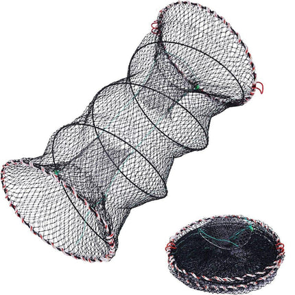 2PCS Shrimp Crab Lobster Fishing Net Fish Trap Cage for Carp Crucian Breeding