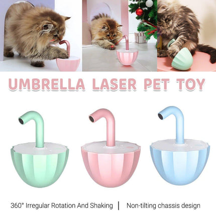 Automatic Self-Amusement Cat Toy Interactive Pet Teaser Toy for Cat Fun Playtime