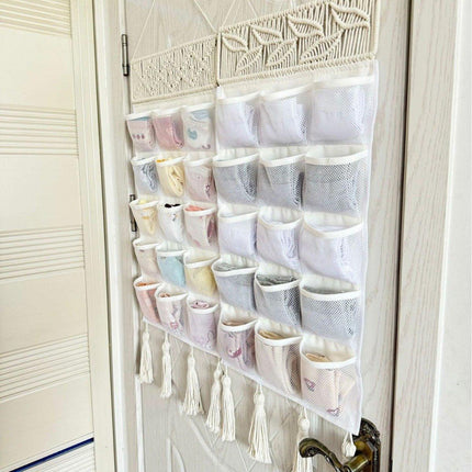 Socks Underwear Storage Hanging Bag Organizer for Hair Clips Accessories Closet
