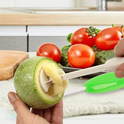 2Sets Fruit and Vegetable Corer Multifunctional Kitchen Gadgets for Easy Cutting