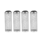 Black-4PCS (12mm)