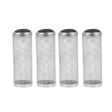 4x Stainless Steel Shrimp Filter Guard Aquarium Intake Protector Fish Safe Mesh
