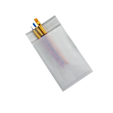 50PCS Eco-Friendly Biodegradable Translucent PaperBags Greaseproof Glassine Bags