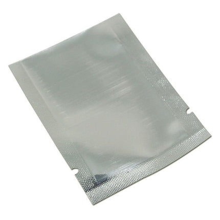 Silver Open Top Aluminum Foil Packaging Bags Heat Seal Vacuum Food Pouches - Aimall