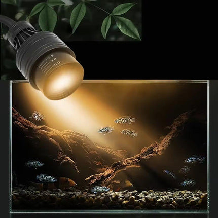 Fish Tank Clamp Light Special Focus Aquarium Lamp for Viewing Landscape Lighting