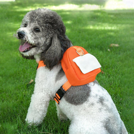 Pet Backpack Cartoon Dog Bag Outdoor Travel Small Pet Carrier Bag Supplies