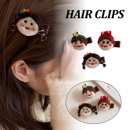 Simple Cartoon Hairpin Cute Styling Hair Accessories Fashion Gift