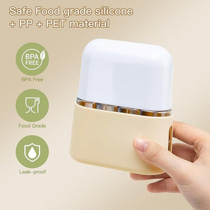 Mini Shampoo Dispenser Portable Travel Bottle SetTravel Bottles for Toiletries