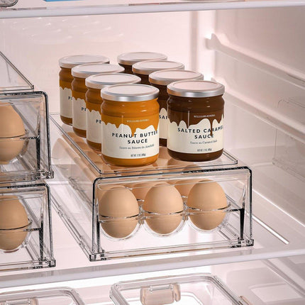 18Compartment Egg Storage Box Stackable Drawer for Kitchen Home Refrigerator Use