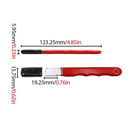 5pcs Handheld Garden Tool Knife Sharpener Quick Pocket Blade Carbide Sharpener
