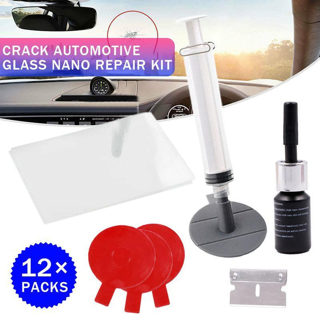 Window Tool Crack Remove Chip Resin Glass Recovery Car Windscreen Repair Kit - Aimall