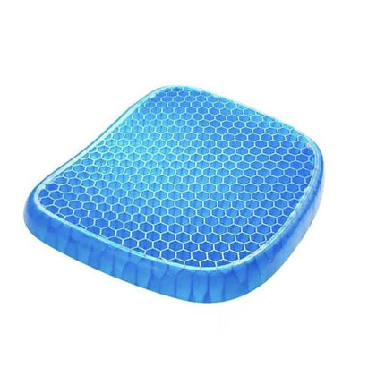 Gel Honeycomb Seat Comfort Cushion Flex Back Support Spine Protector Pain Relief - Aimall