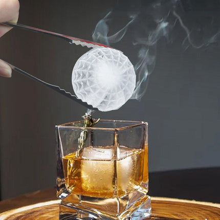 Silicone Ice Cube Tray and Ice Ball Maker for chilling whiskey and cocktails