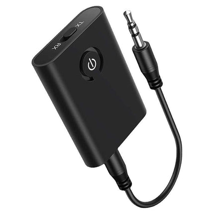 Bluetooth 5.0 Transmitter Receiver 2 in 1 Wireless Audio Aux Adapter 3.5mm - Aimall