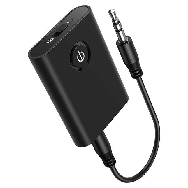 Bluetooth 5.0 Transmitter Receiver 2 in 1 Wireless Audio Aux Adapter 3.5mm - Aimall