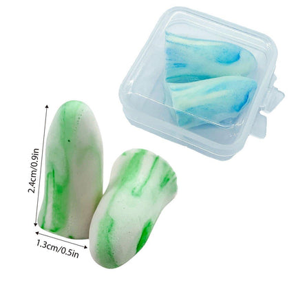 20PCS Noise Reducing Sleep Earplugs for Work and Study Waterproof Comfortable